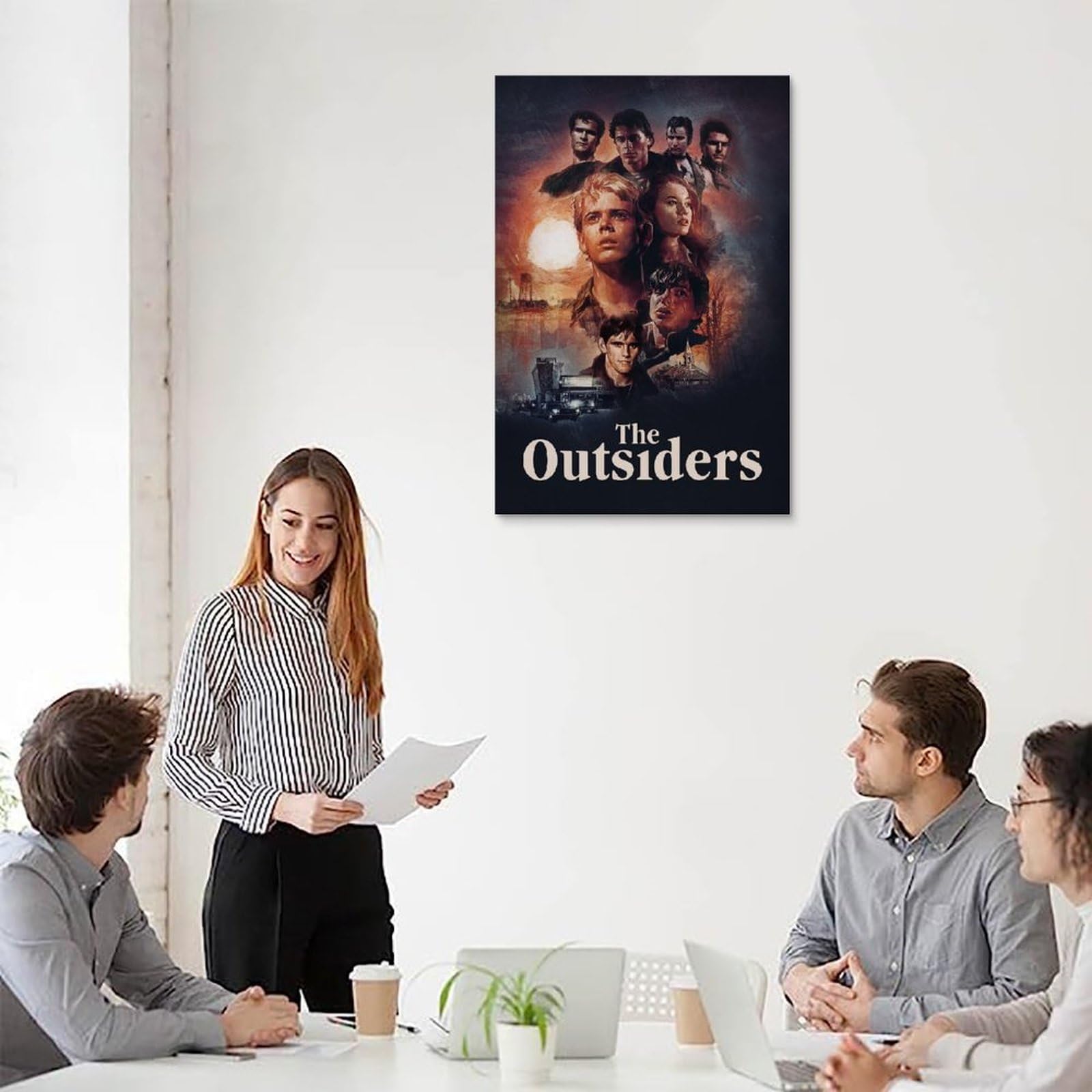 Amazon.com: LXHSTOREFA The Outsiders Movie Poster for Bedroom