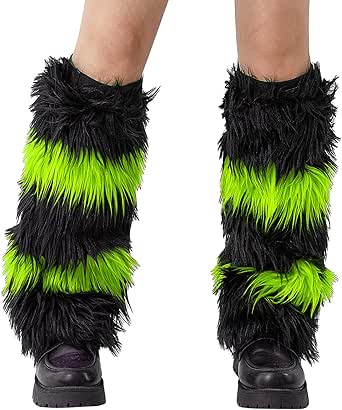 Flauschige Beinwärmer Für Damen - Bunte Stulpen Für Boots Und Stiefel