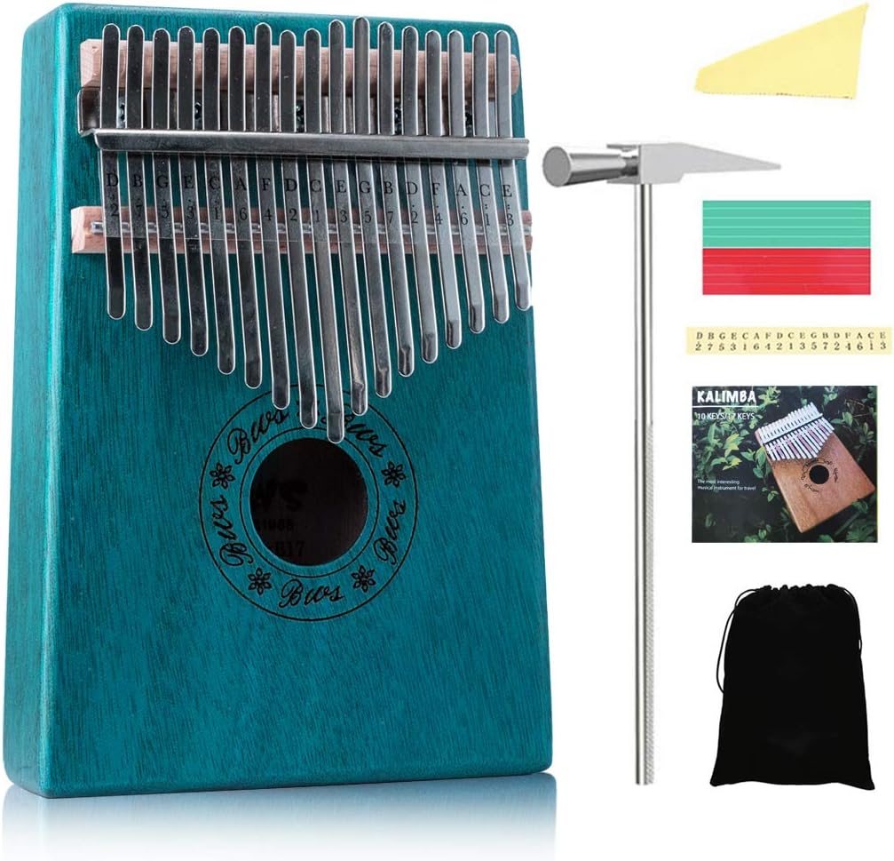 Kalimba thumb piano 17 key pocket piano Portable Mbira