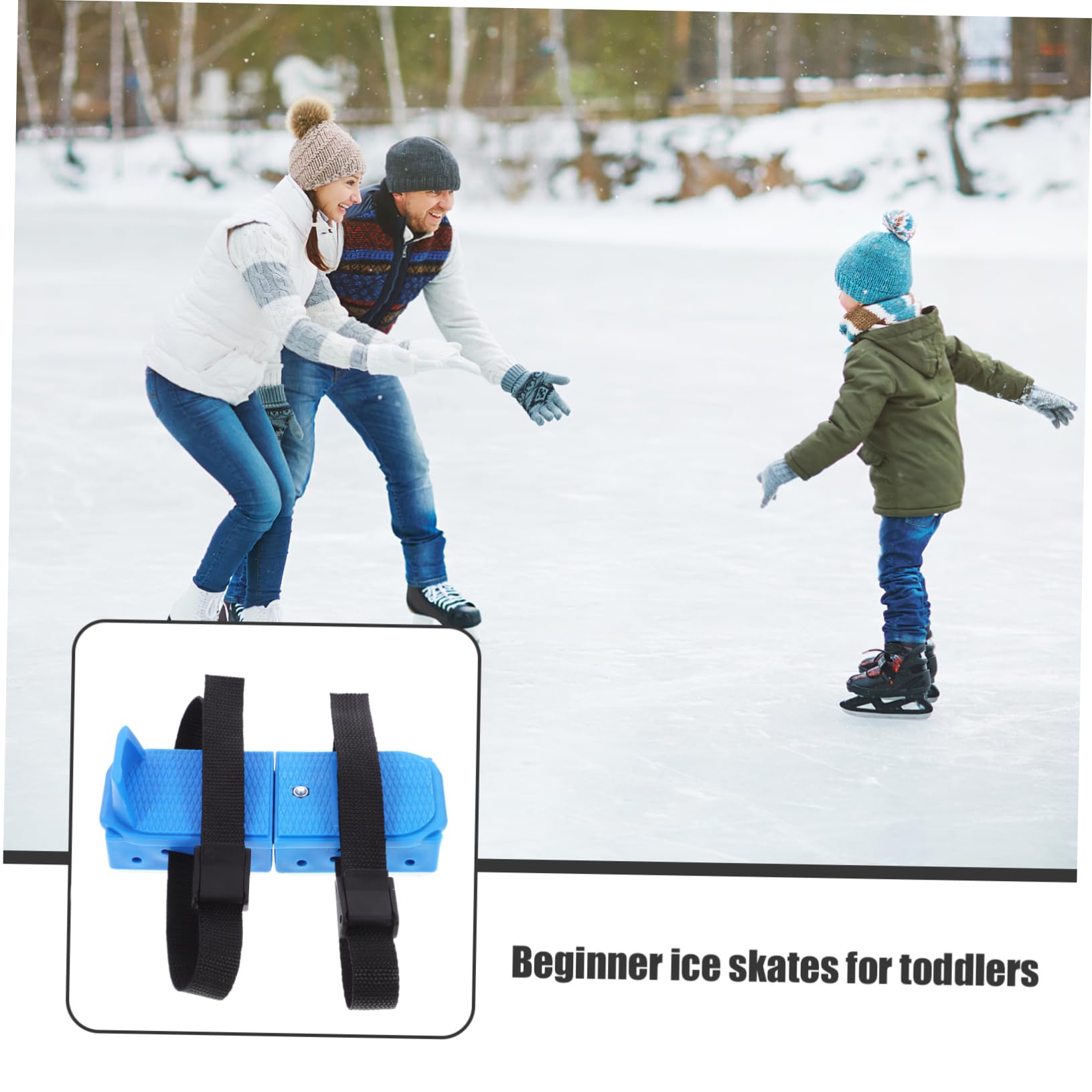 Happyyami 1 Paar Eislaufhilfe Schuhband Aus Kunststoff Für Kinder Doppelt