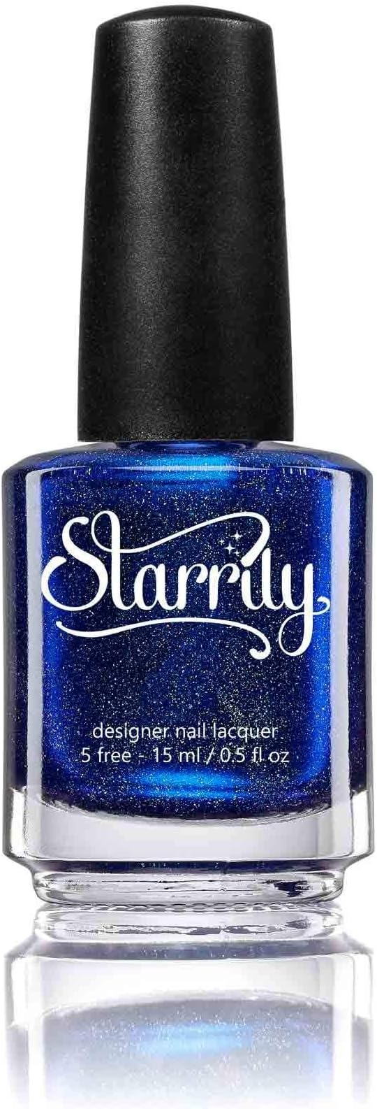 Heart Of The Ocean - Sapphire Blue Nail Polish Holo Dust - Starrily 15 ml