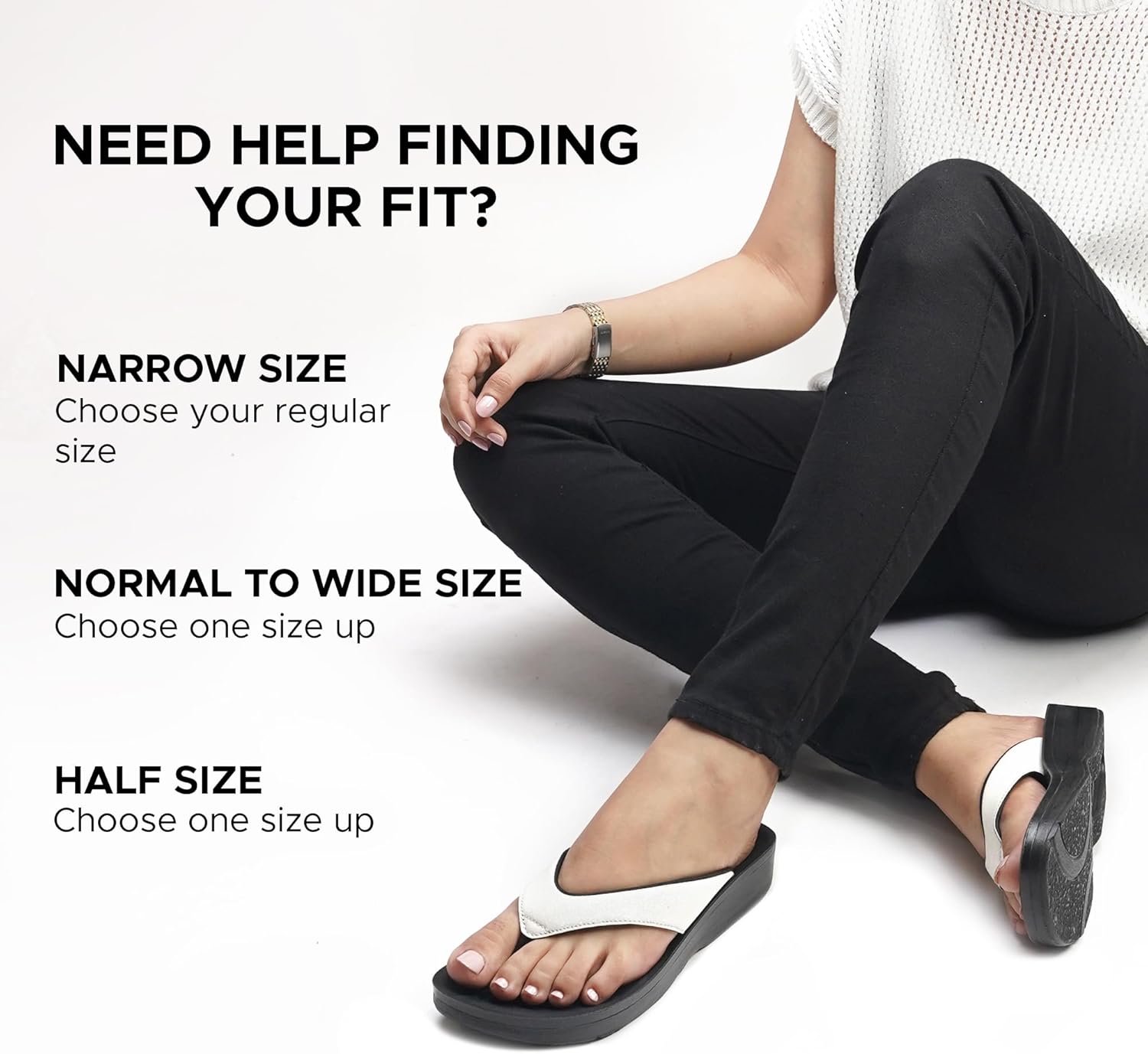 AEROTHOTIC Flip Flops for Women with Arch Support Plantar Fasciitis Orthopedic Cushioned Footbed Comfortable Non-Slip Sole with Padded Straps Dressy Casual Recovery Women Sandals - Image 3