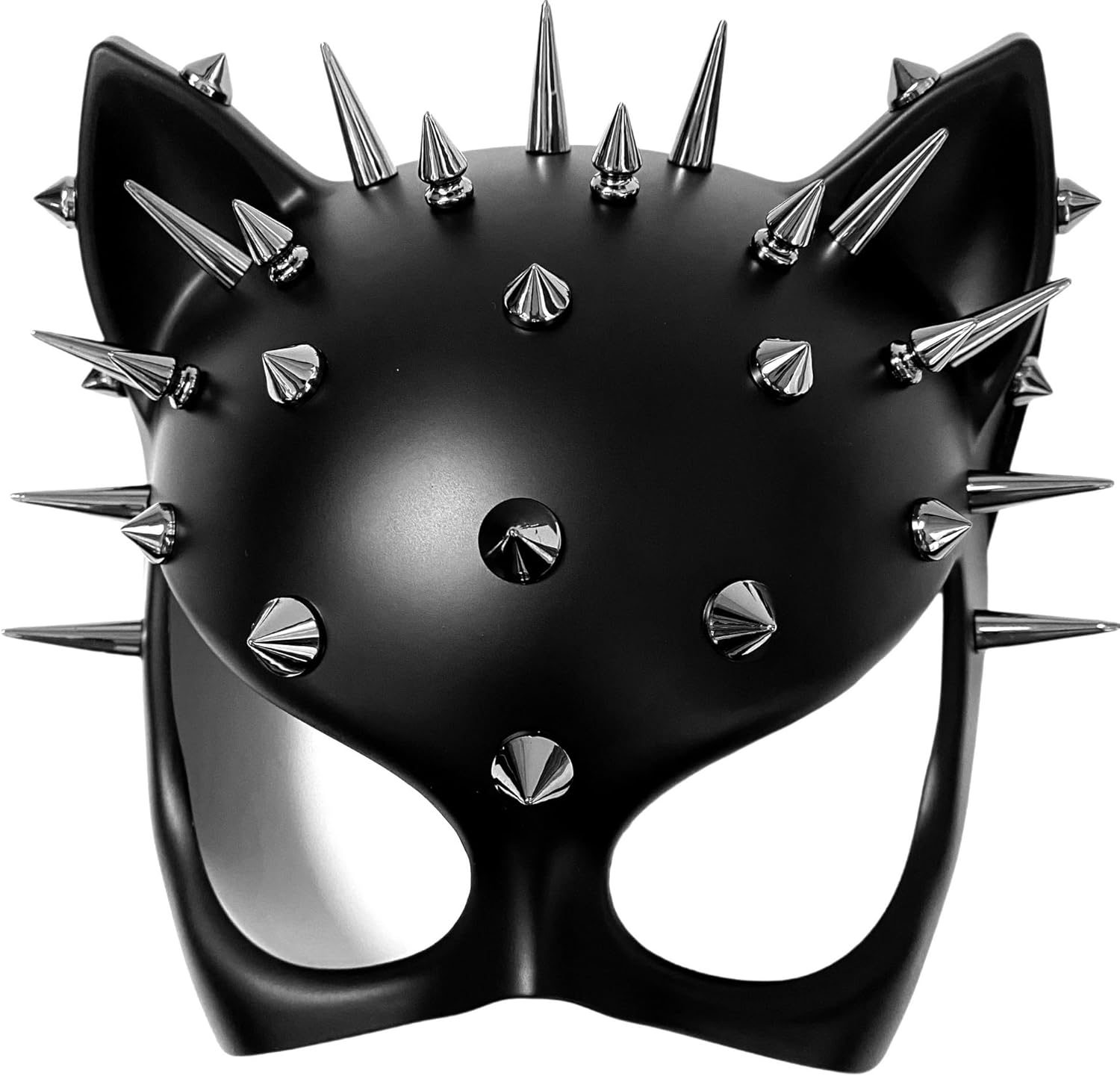 MasqStudio Red Black Cat Woman Dress up Cosplay Party Masquerade Mask Spiky Halloween - Image 7