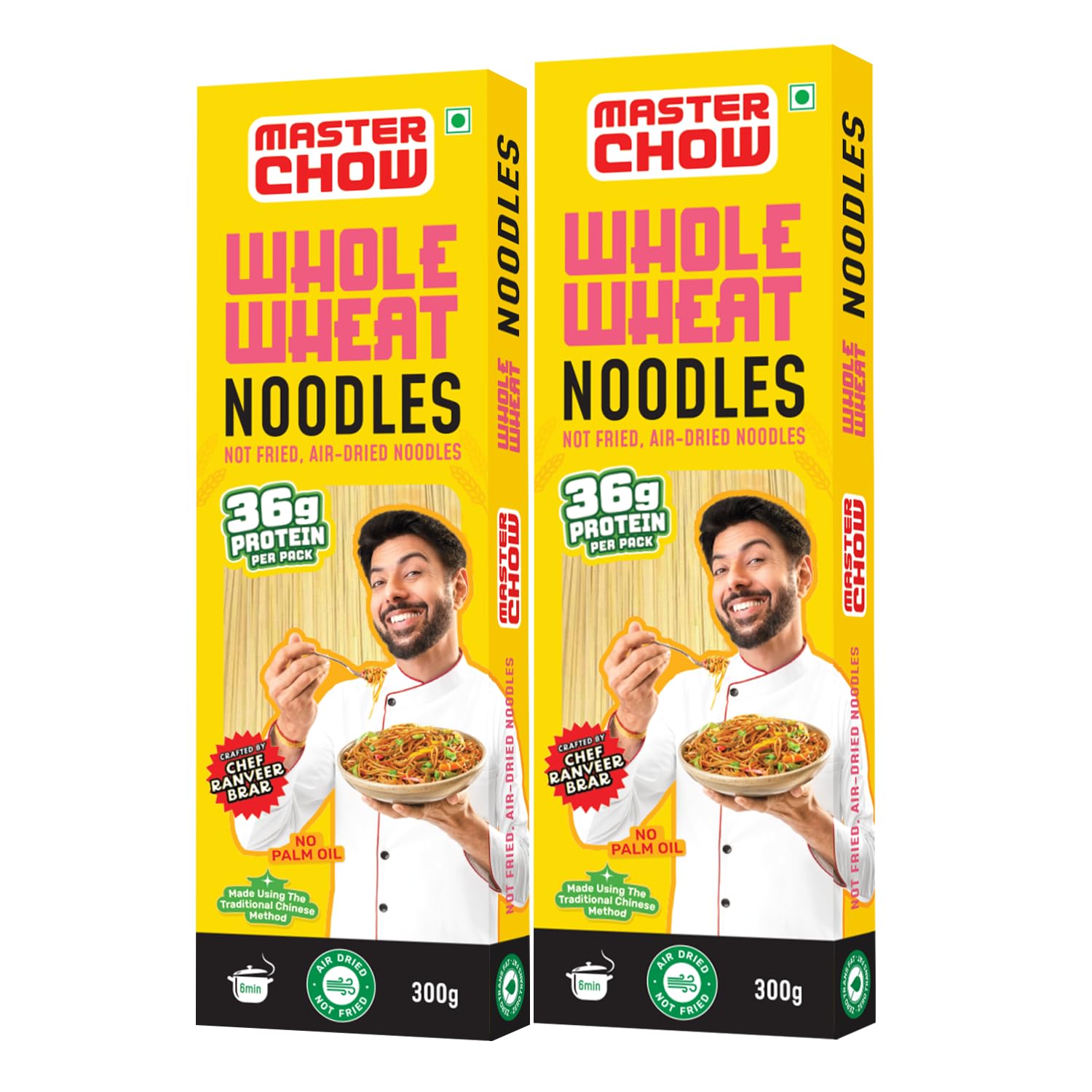 MasterChow Whole Wheat Noodles- Pack of 2