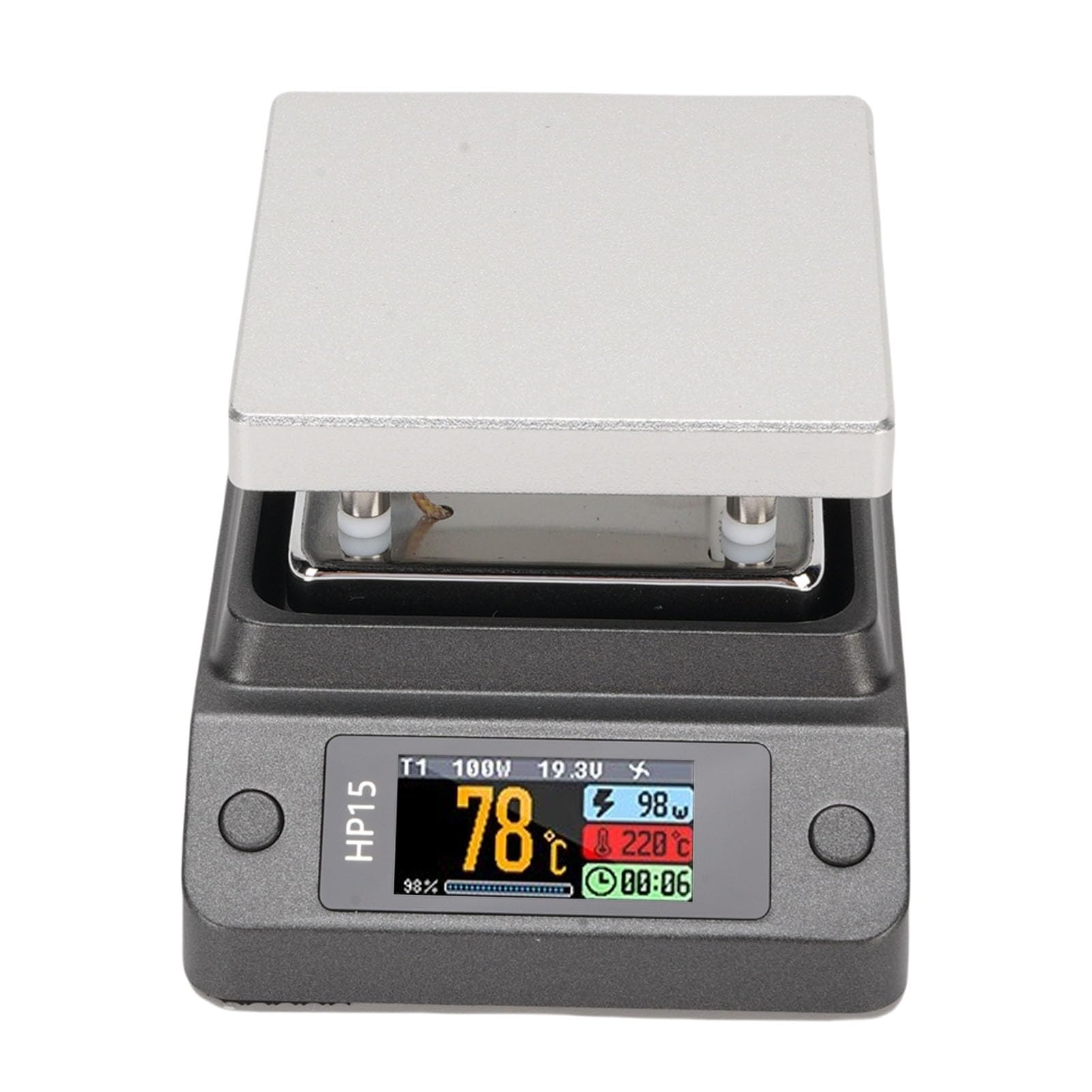 Stół do Wstępnego Podgrzewania Platformy Lutowniczej, Regulowana Temperatura Nagrzewania od 80 do 350 ° C, Szybkie Podgrzewanie w 150 Sekund, z Kolorowym Ekranem LCD i