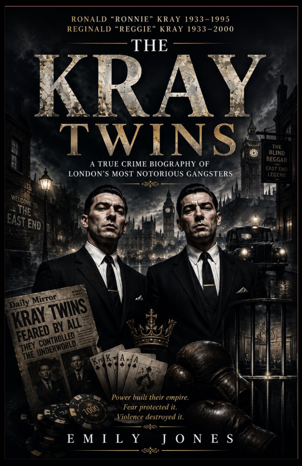 THE KRAY TWINS: A True Crime Biography of London’s Most Notorious Gangsters
