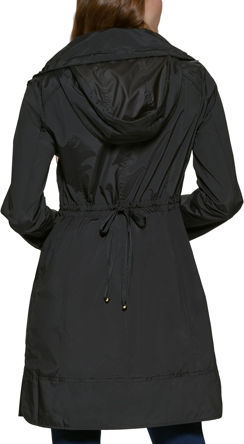 Cole Haan Women's Travel Packable Rain Jacket - Image 4