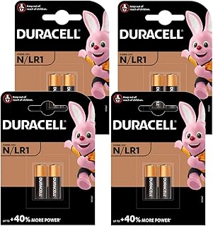 Batterie N Type 1.5V Micro alcaline Duracell M9100 [confezione da 8]