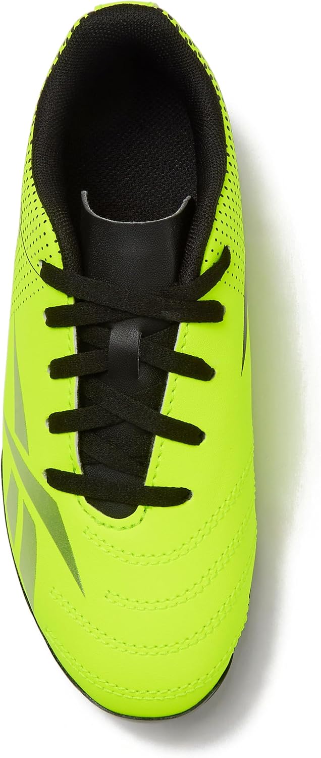 Reebok Strike MG Youth Kids Soccer Cleats Boys and Girls Soccer Shoes, Lace Up or Hook & Loop Closure, Indoor or Outdoor for Turf or Grass