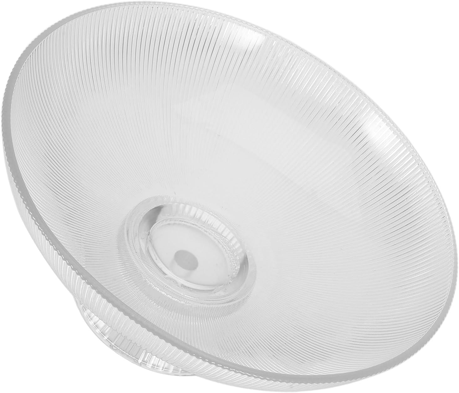 VALICLUD Footed Crystal Glass Fruit Bowl Large Decorative Pedestal Fruit Plate for Kitchen Counter and Dining Table Centerpiece