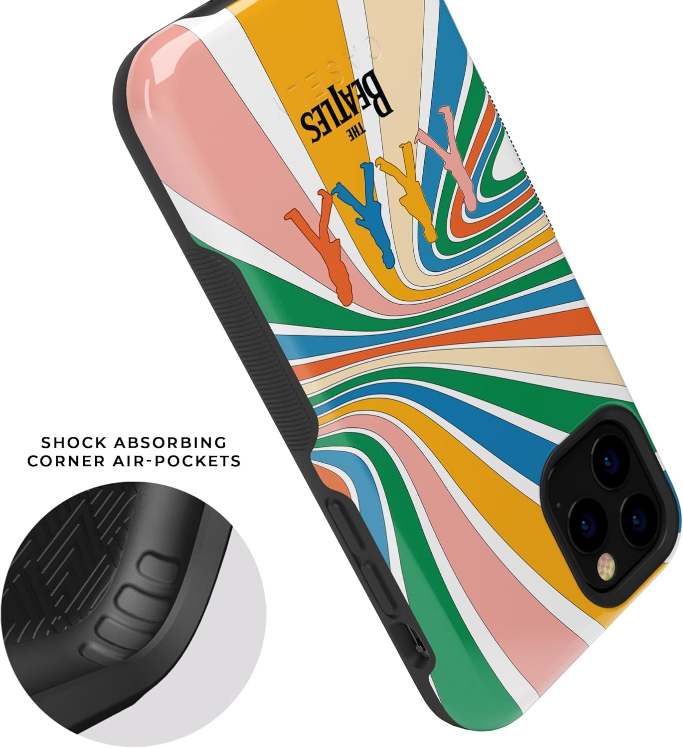 Casely iPhone 11 Pro Max Case | Come Together | The Beatles Abbey Road | Bold Protective Design