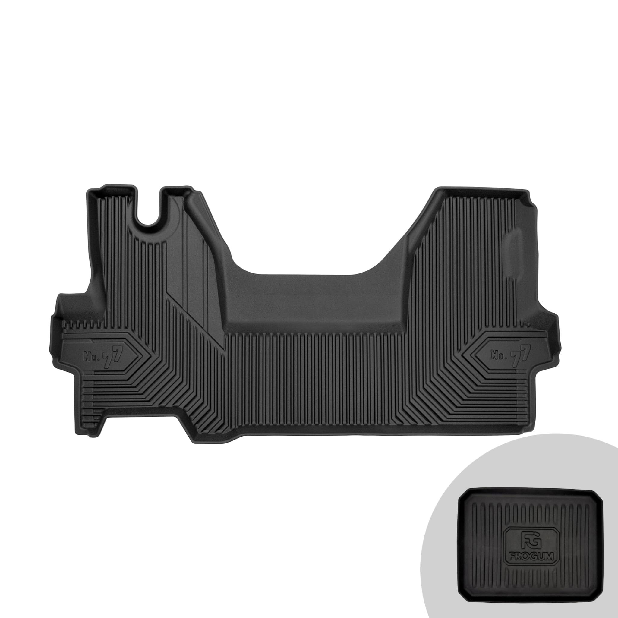 FROGUM No.77 Alfombrillas para Coche Alfombras para Iveco Daily Vi Desde 2014 | Borde Alto | para Todo el año | Tamaño
