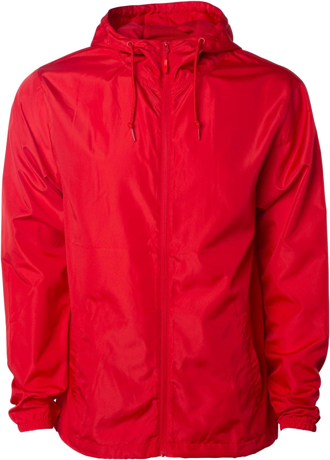Global BlankMen's Windbreaker Jacket Lightweight Water-Resistant Windbreakers for Men