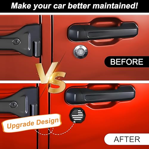 Miniatura 10 de Superkred Cubiertas para accesorios Jeep, para Jeep Gladiator y Wrangler, accesorios JL JLU SUV, cubierta de seguridad para puerta 2018 2019 2020