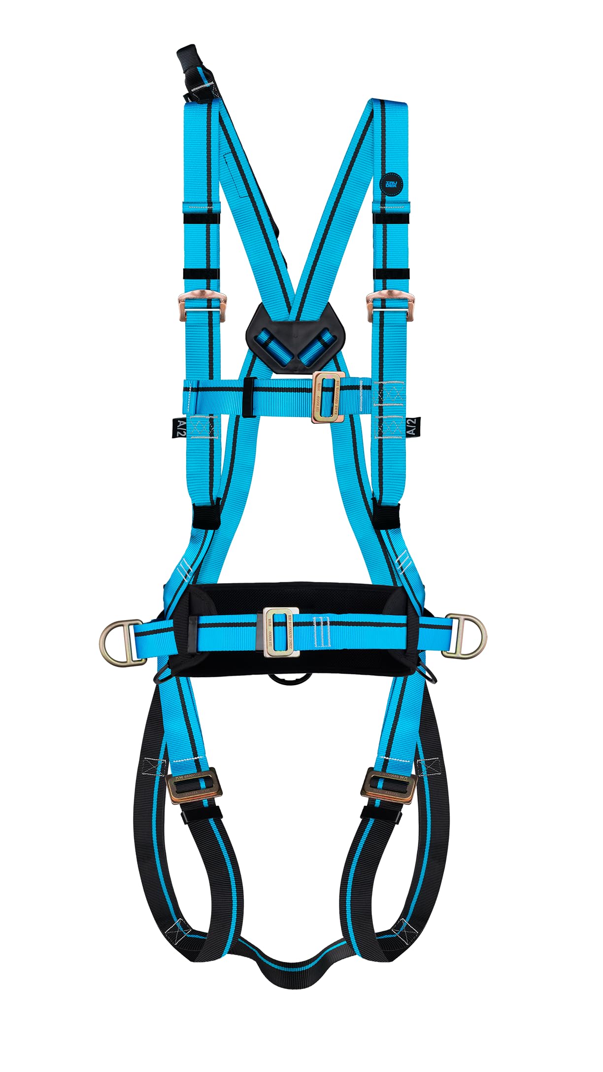 Irudek Teide Light L-XL – Sistema di Ritenzione per Lavori in Altezza con Imbracatura Light Plus 4, Cordino Nexion 150 cm, 2 Moschettoni Screw-Lock e Borsa