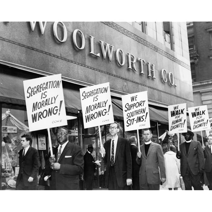 Buy New York Picket Line 1960 Npicket Line In Front Of The Woolworth