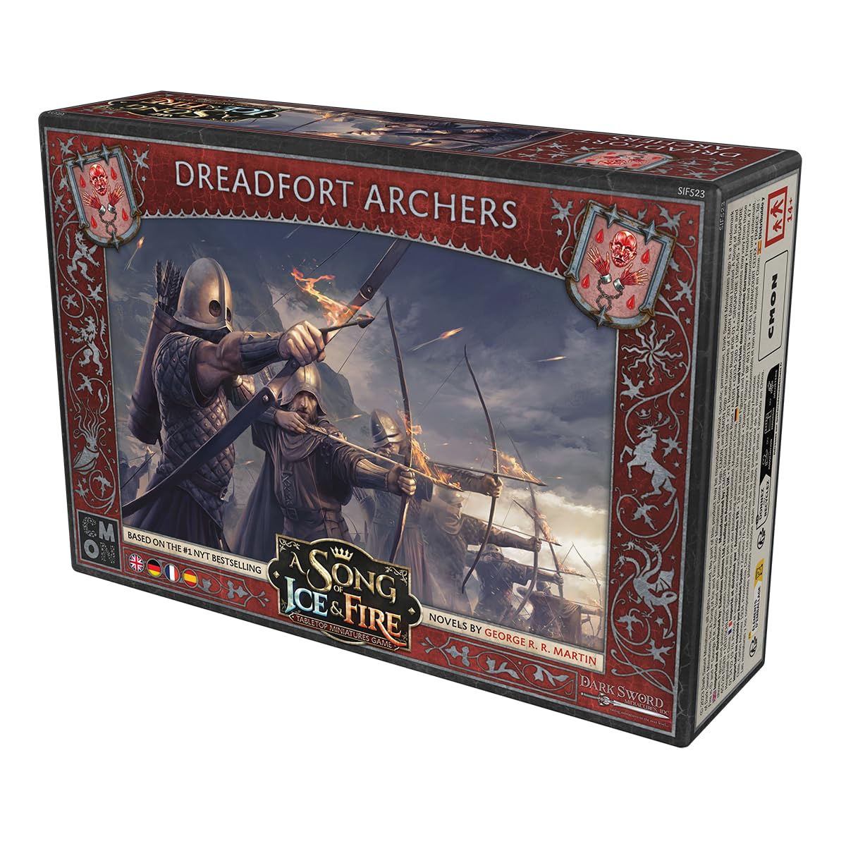 CMON, A Song of Ice & Fire - Arciere di Grauenstein, Espansione, Tabletop, 2 giocatori, dai 14+ anni, 45-60 minuti, tedesco, multilingue