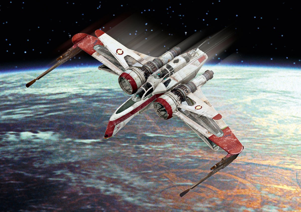 Revell Modellbausatz Star Wars ARC-170 Fighter ölçek 1: 83, Level
