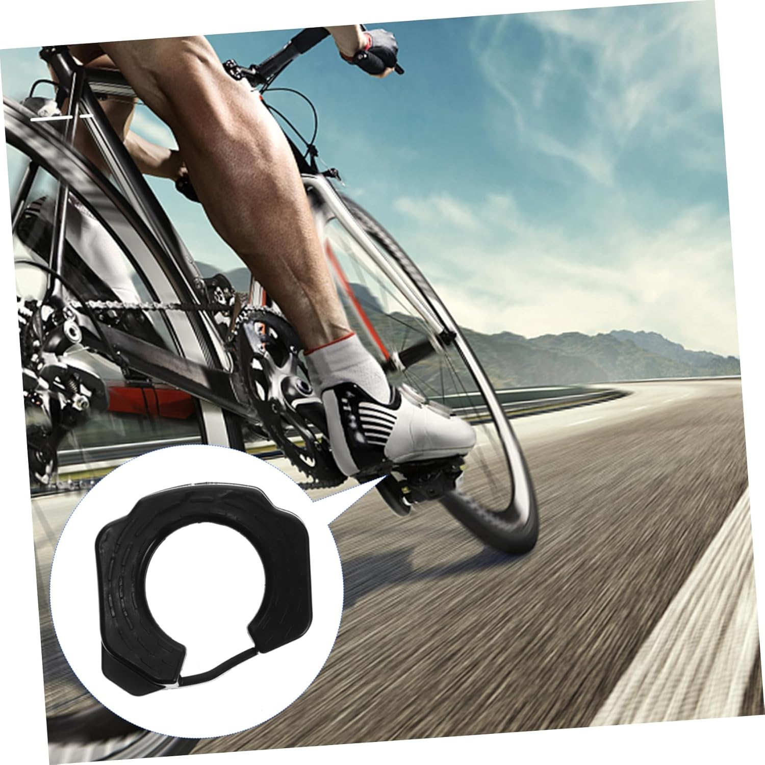 2 Pairs Lock Pedal Self- Locking Cleat Covers Cycling Cleats Replacement Bike Cleats Mountain Bike Cleat