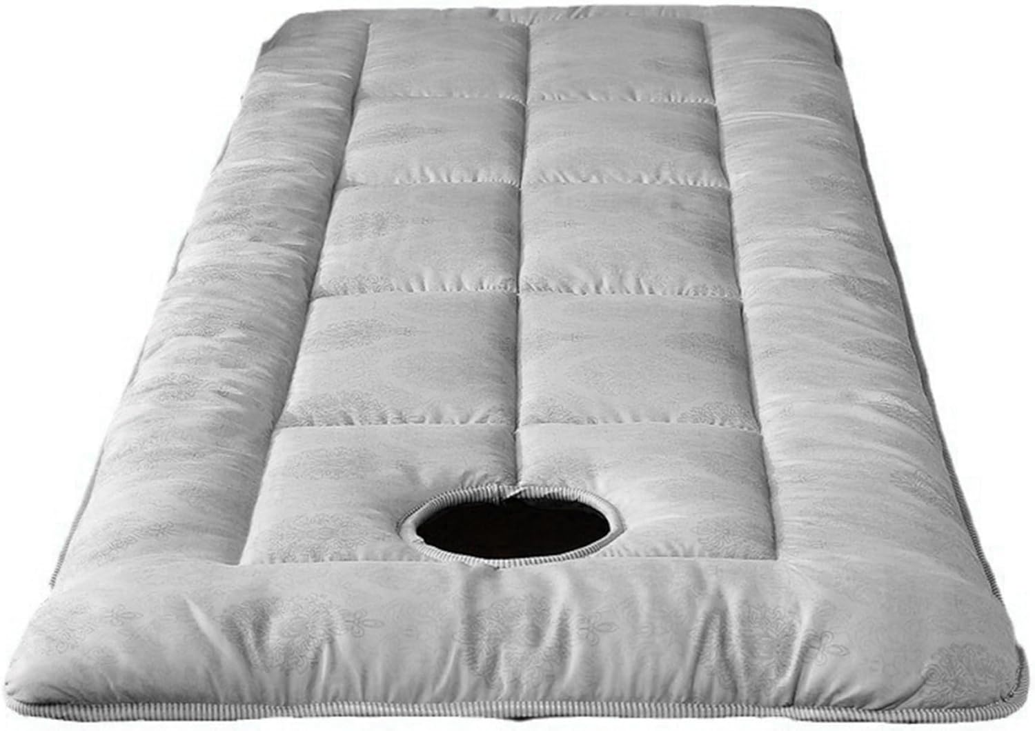 Massage Table Pad, with Face Hole 74.8x27.6 Inch Thickened Massage Table Topper, Soft & Comfortable, for Beauty Center, Spa Woman Supplies Pad Facial Bed