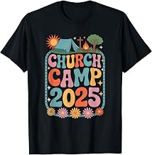 Church Camp 2025 Catholic Christian Camp Summer Camp 2025 T-Shirt