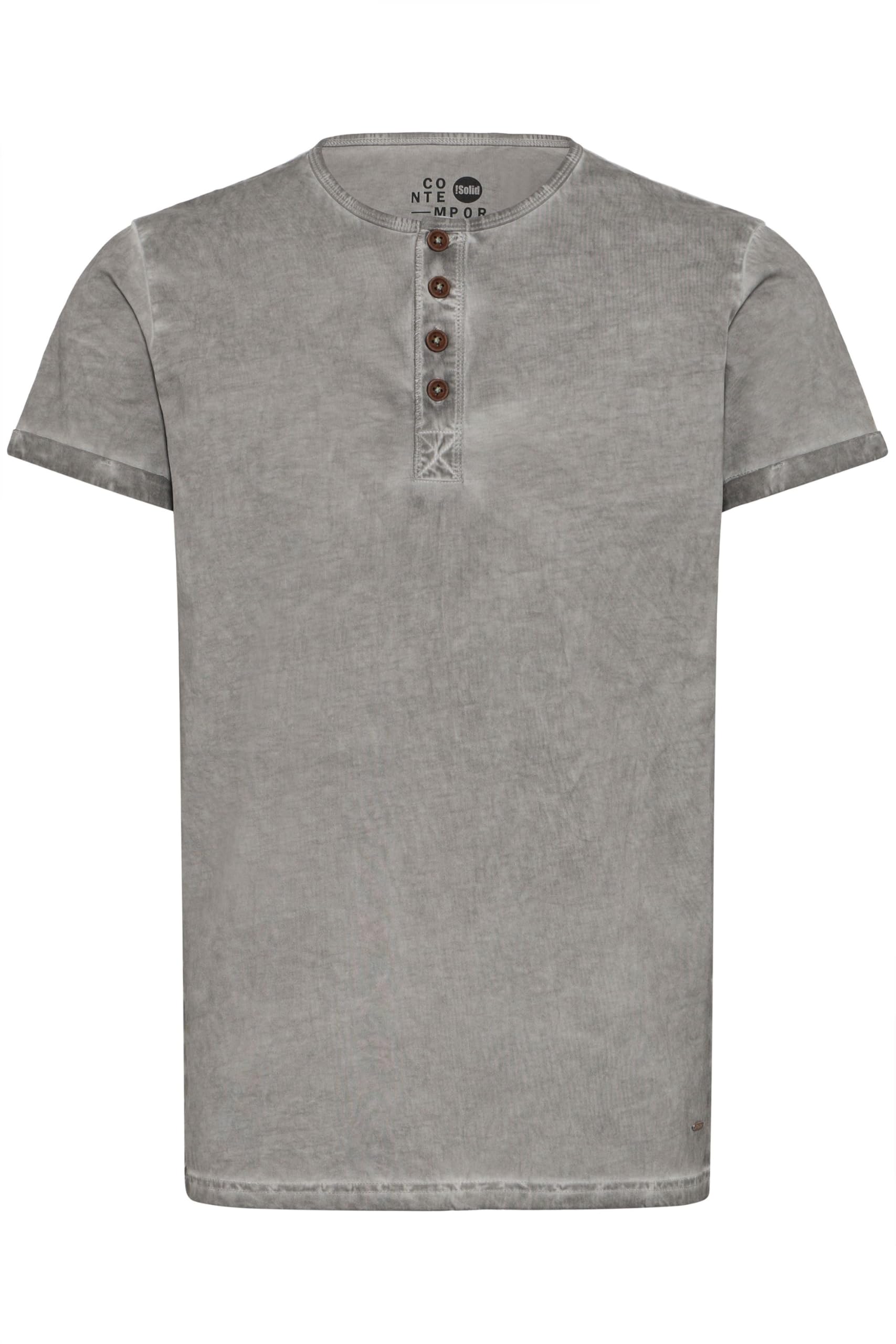Solid Tihn T-Shirt, Size:M, Color:Mid Grey (2842)