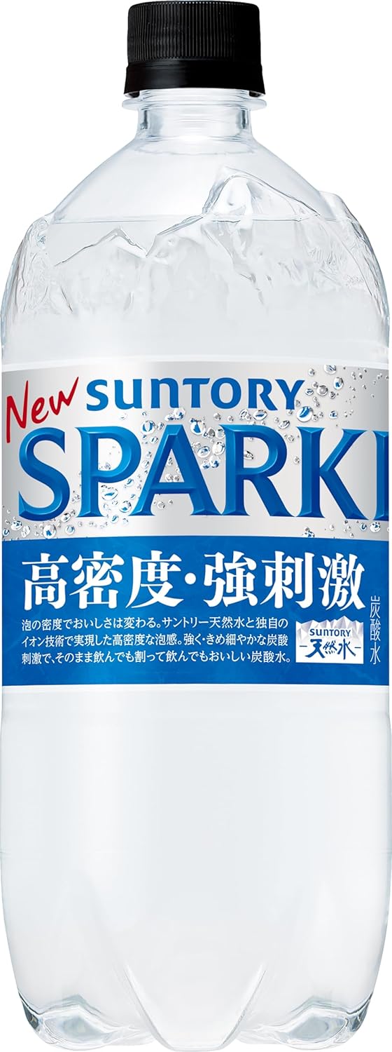 サントリー 天然水 SPARKLING 炭酸水 1050ml ×12本 - Amazonセール価格 ¥1,548