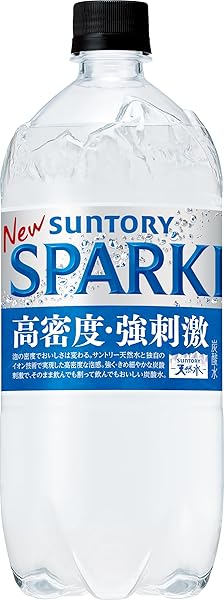 サントリー 天然水 SPARKLING 炭酸水 1050ml ×12本