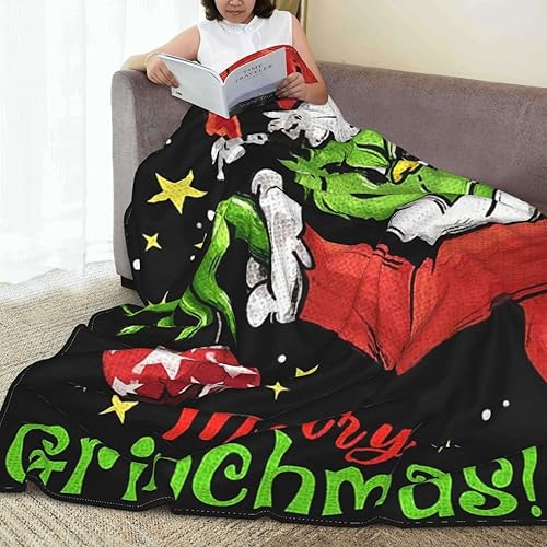 Miniatura 6 de Bzmpbz Manta de anime súper suave de 50 x 40 pulgadas, ligera, mullida, cómoda, texturizada, manta de felpa cálida para sofá o cama, 03 F