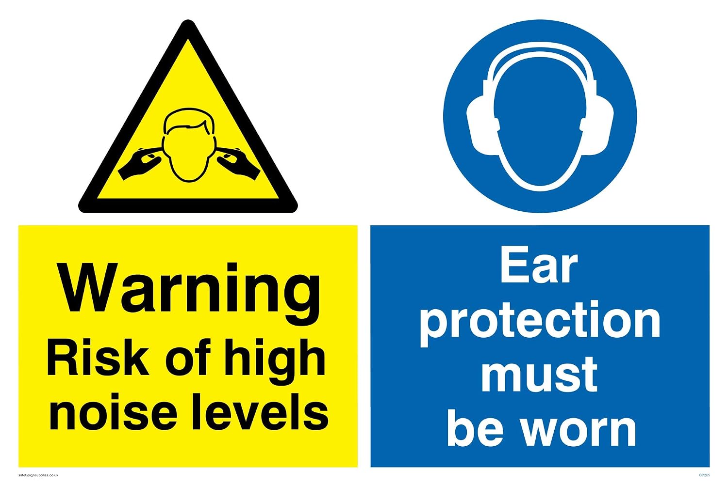 Produktbild von Viking Schild „Caution Verdeckter Eingang“ – Aluminium-Composite, 400 X 300 Mm, Nach EN 7010