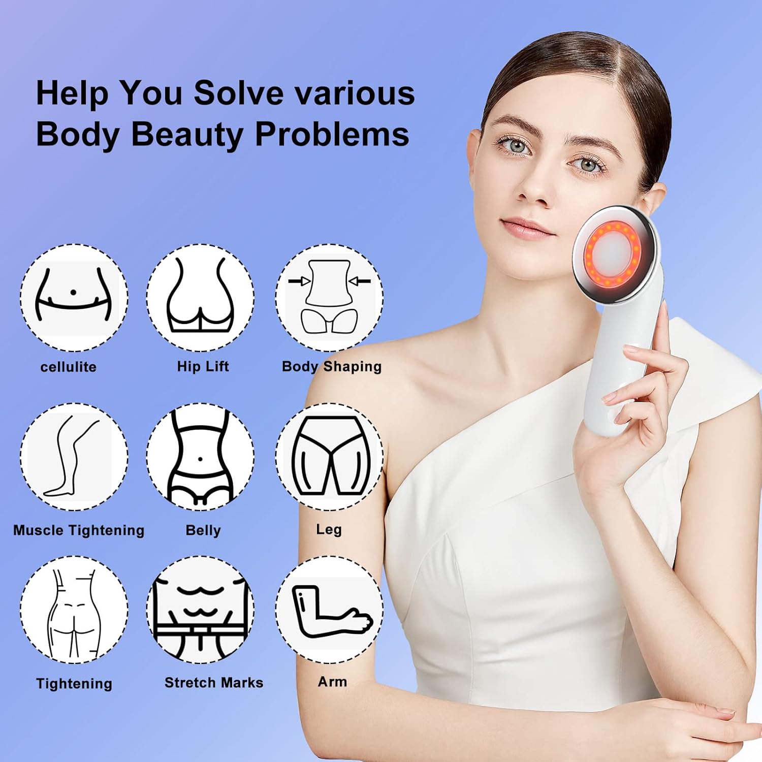 Body Shaping Machine Belly Arm Cellulite Stretch Mark Massag...