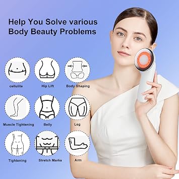 CXGRISE Body Shaping Machine Belly Arm Cellulite Stretch Mark Massager Tightening Device for Leg Ideal Gift for Mom...