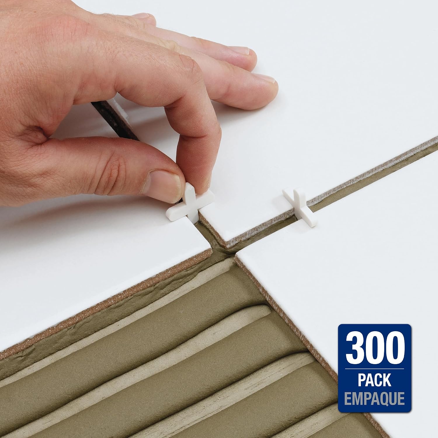 QEP 3/16" Traditional Flexible Tile Spacers (300-Pack)