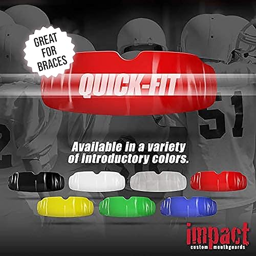 Miniatura 5 de Impact Quick-Fit - Protector bucal para todos los deportes, boxeo, artes marciales mixtas, lacrosse, fútbol, hockey, baloncesto, Jiu-Jitsu y más,
