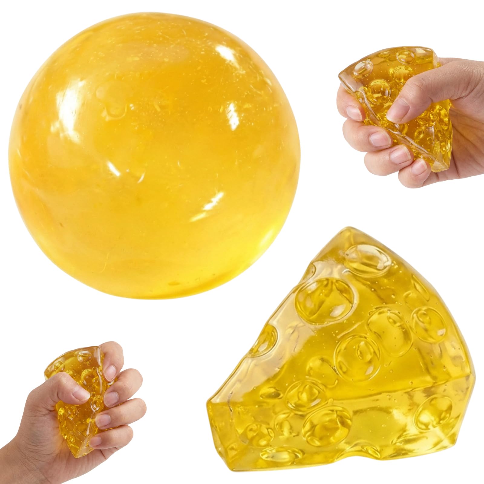 2PCSC oconut Oil Squishy,Butter Squishy Cheese Hand Ornaments for Student