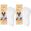 Home Genie Memory Foam Shoes Insole | shoe Insoles for All Shoes | Shoe Insole for heel pain | Super Soft Absorption Pads Comfortable, Soft, Durable, Washable (Pack of 2, White) gallery image