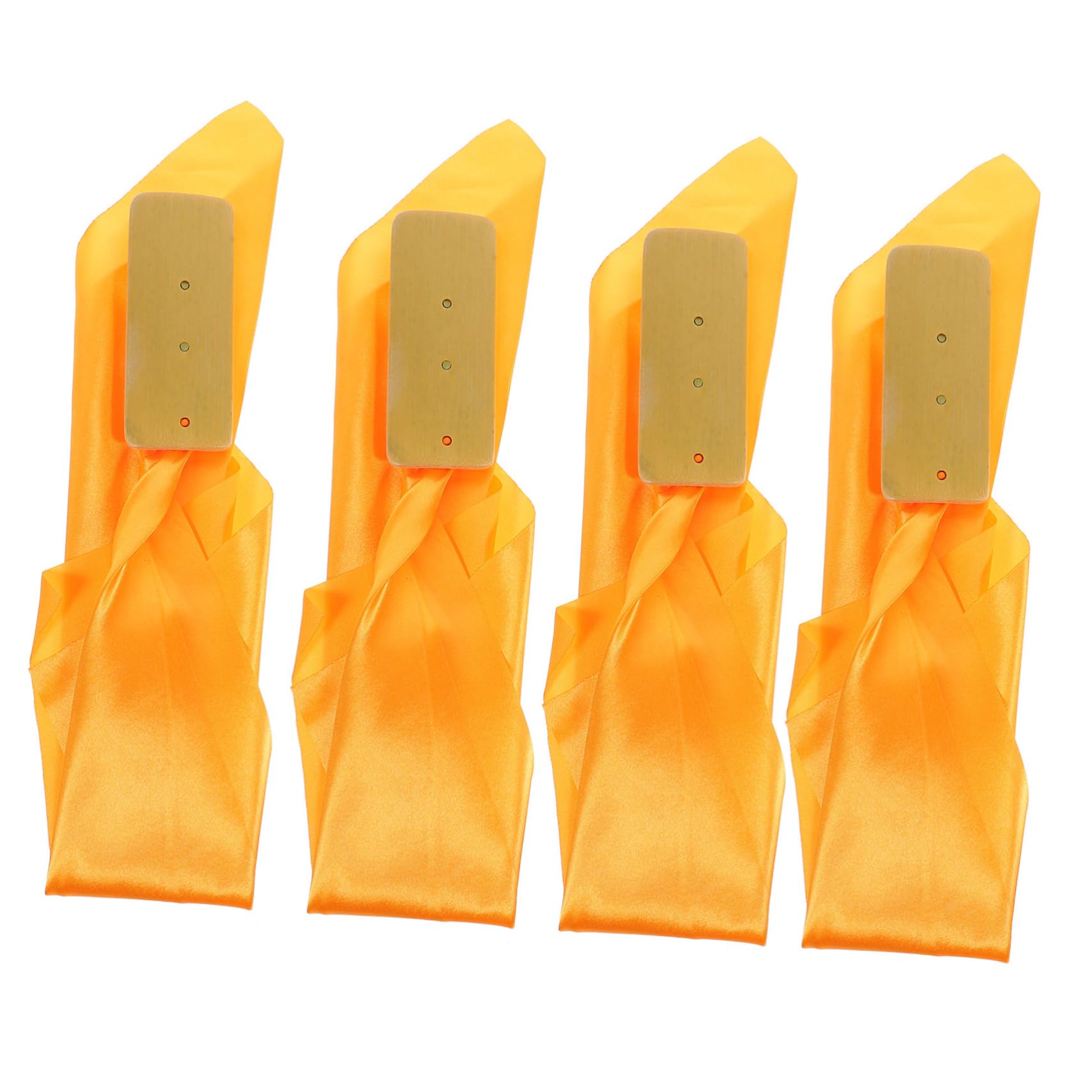 NULYLU Yellow Silk Traditional Chinese Musical Instrument Castanets for Boys and Girls/beginners