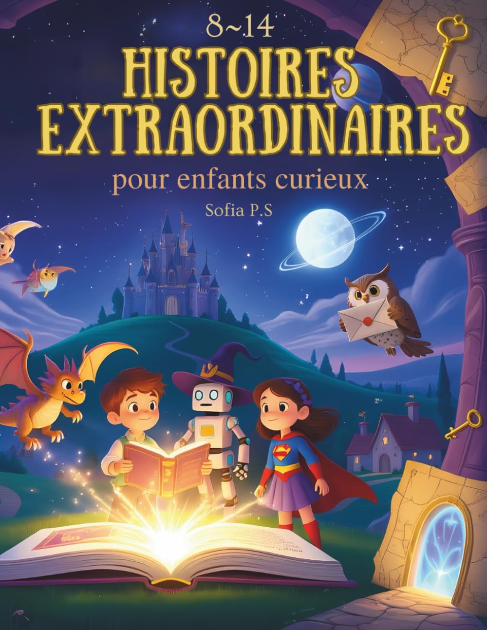 Histoires extraordinaires pour enfants curieux: Contes magiques et aventures fantastiques pour les enfants de 8 à 14 ans – dragons, châteaux, mystères et imagination sans limite !