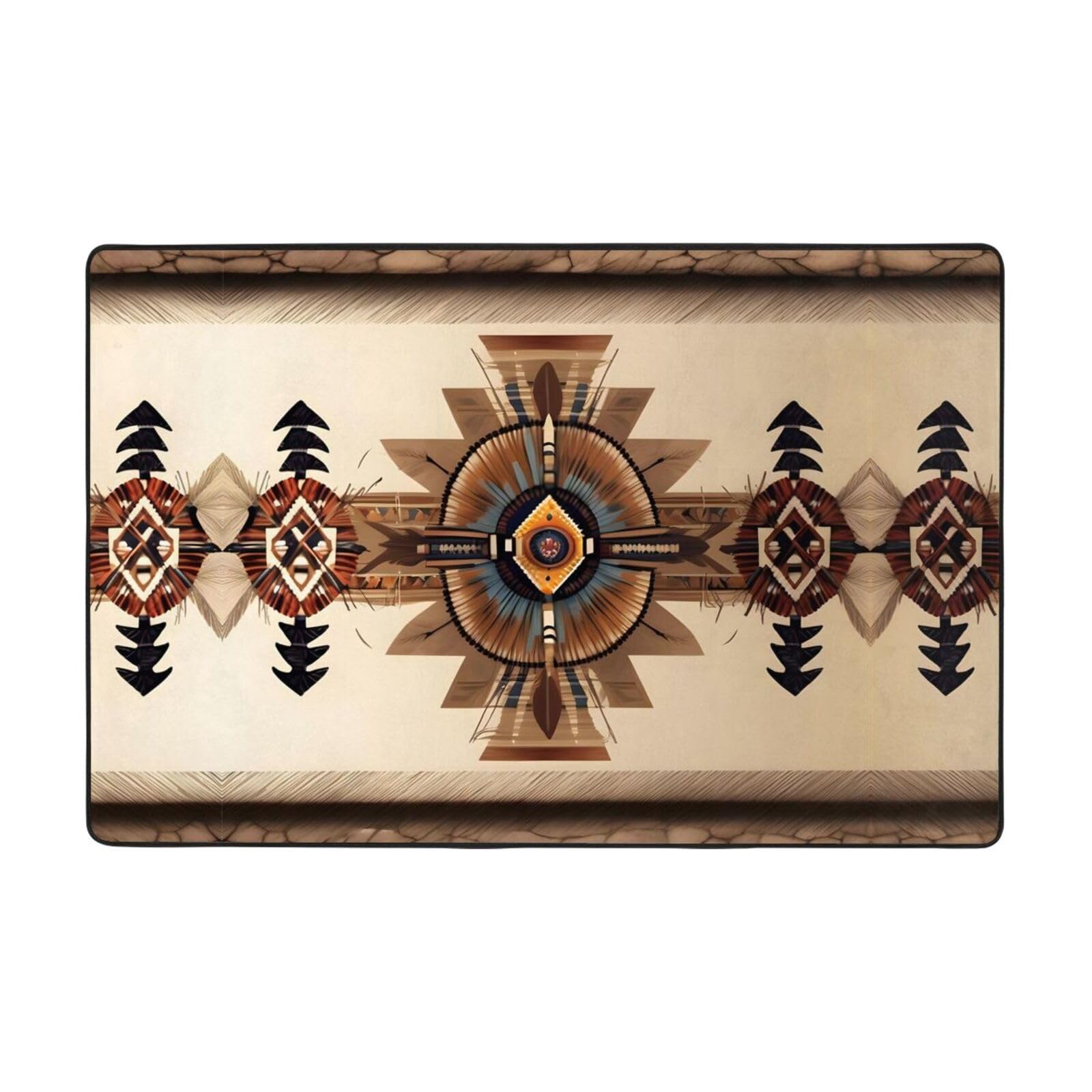 Tapete de franela decorativo HYTTER de 36x24 pulgadas con envío para hogar