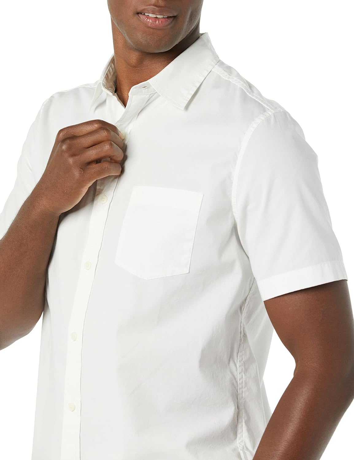 Amazon Essentials Short Sleeve Shirt for Men, Available in Big & Tall - Image 5
