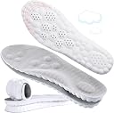 Purabelle Memory Foam Shoe Insoles, Elastic Shock Absorbing Height Increasing Sports Shoe Insoles For Men And Women Cuttable Soft Breathable Honeycomb Orthotic Replacement Inserts (Size EU 40-45) gallery image
