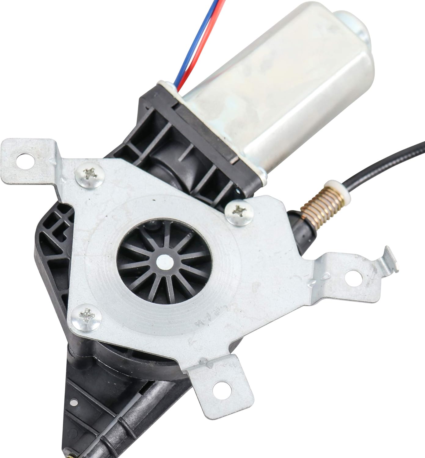 MOSTPLUS Power Window Regulator 741-686 Compatible for 1998-2011 Lincoln Town with Motor Front Left/Driver Side