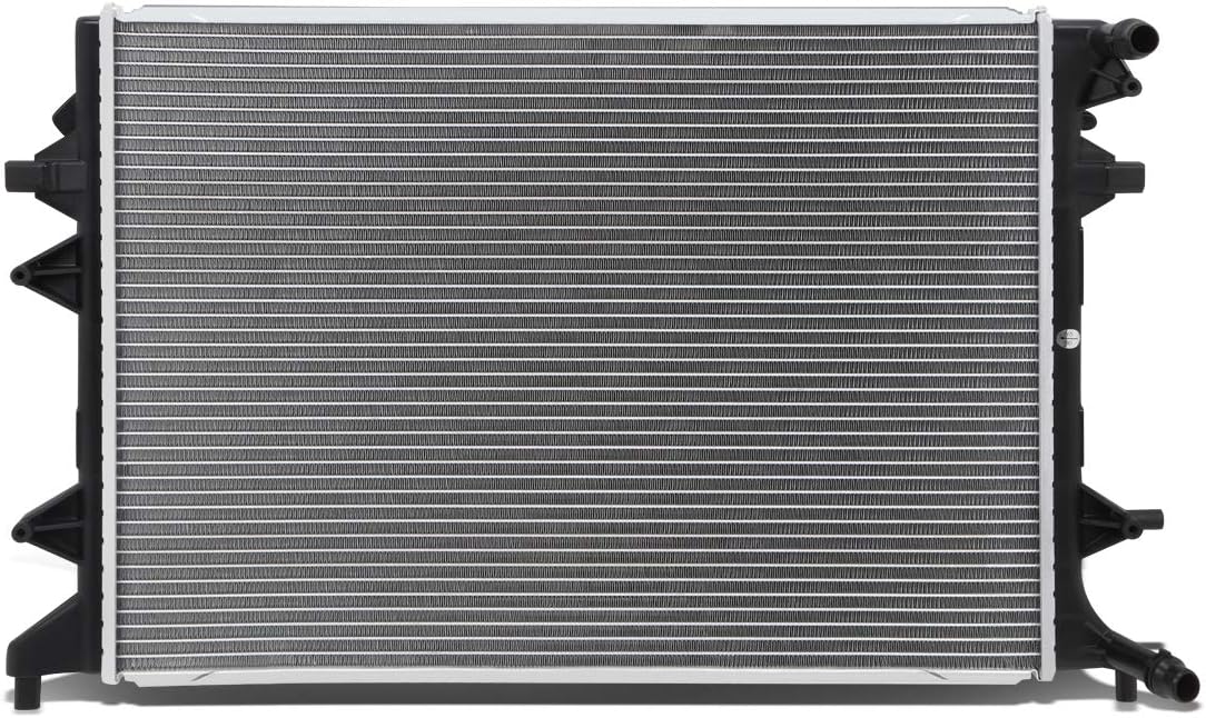 DNA Motoring OEM-RA-13273 DPI 13273 Factory Style Aluminum Cooling Radiator Compatible with 2013-2016 Jetta / 2012-2014 Passat AT