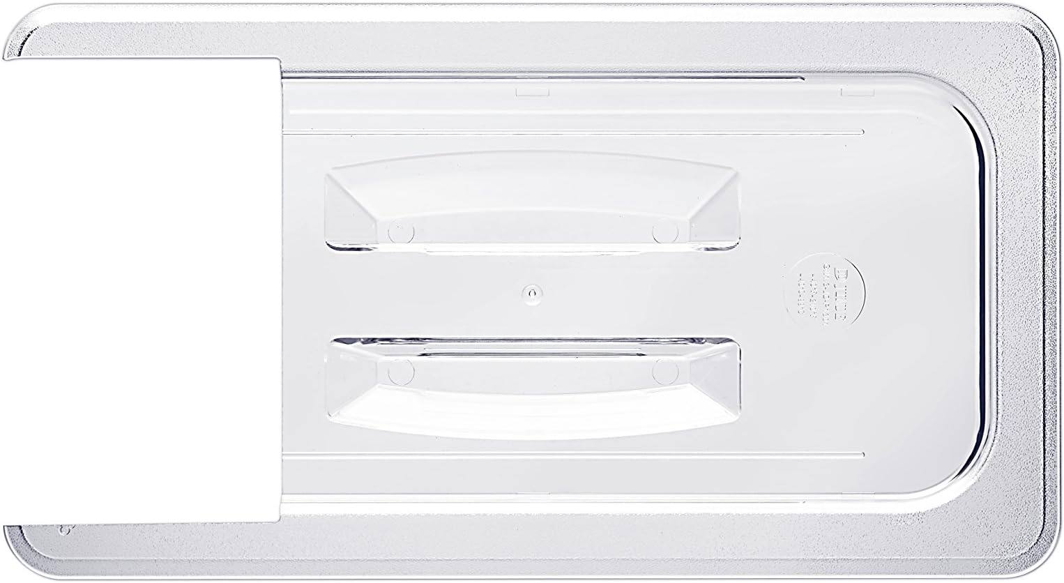 LIPAVIC5L-VM1 Lid for LIPAVI C5 Sous Vide Container, Crystal Clear Polycarbonate - Tailor-Made to fit: VacMaster VM1 / Eurodib SV-123 immersion circulator