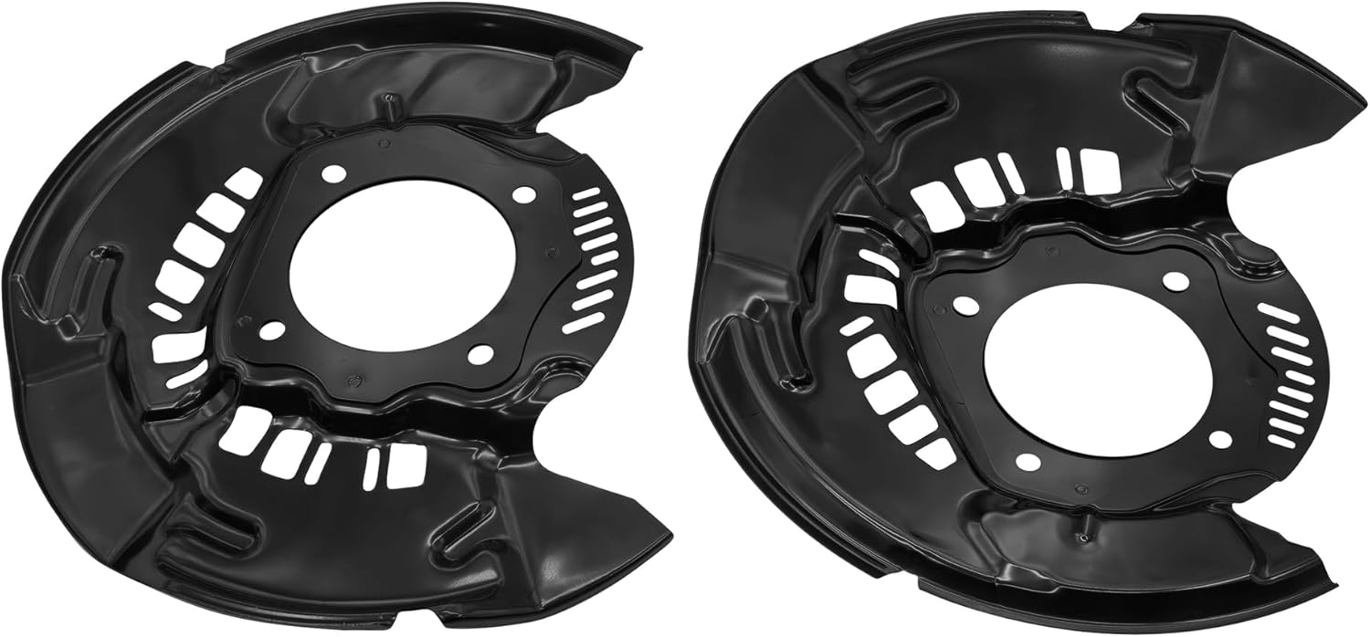 2Pcs Front Left & Right Side Disc Brake Dust Cover Shield for 2008-2022 Toyota Sequoia for 2007-2021 Toyota Tundra 47703-0C031+47704-0C031