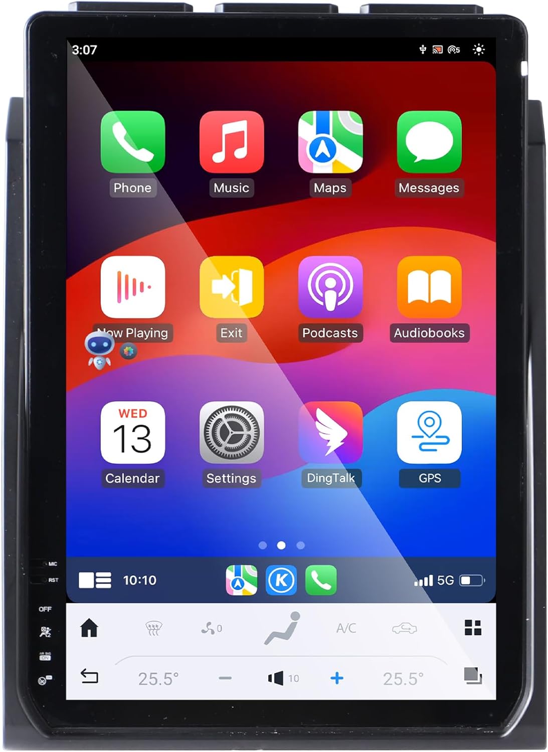 14.5 Inch Tesla Style Android 13 Car Radio 8+128GB for Ford F150 2015 2016 2017 2018 2019 2020 Head Unit Carplay GPS Navigation Screen Upgrade Multimedia Player Android Auto(SYNC-3)