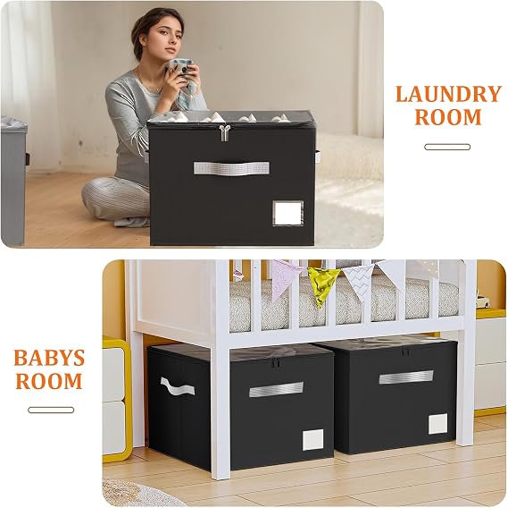 Shoe Organiser, Foldable Shoe Storage Box for Closet