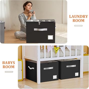 Shoe Organiser, Foldable Shoe Storage Box for Closet