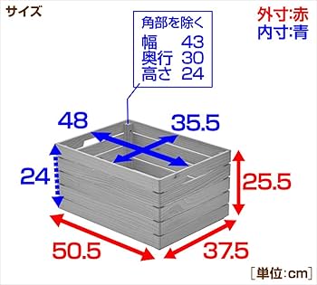 南紀男山平成年製　深皿 木箱付き　直径25.5センチ Amazon｜山善(YAMAZEN) 収納ボックス 木箱 M 深型 幅50.5×奥行