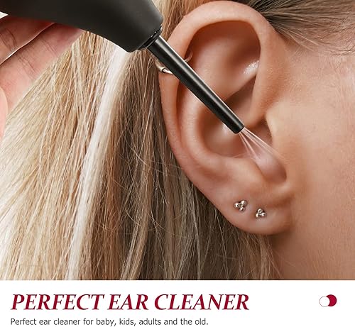 Miniatura 8 de Jeringa de cera de oído de 7.6 fl oz, jeringa de mano, jeringa de oído, bola de lavado de oído, bombilla exprimible, jeringa de succión para niños y